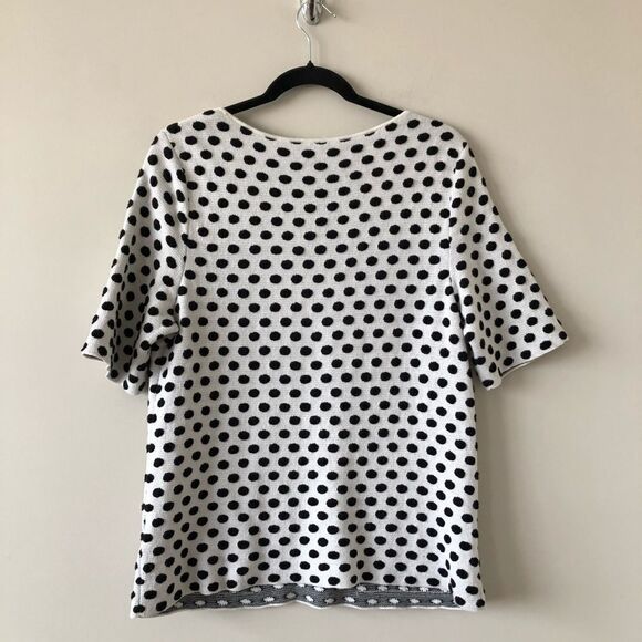 Anthropologie "Moth" Polka Dot Double Polka Dot - Picture 3 of 8